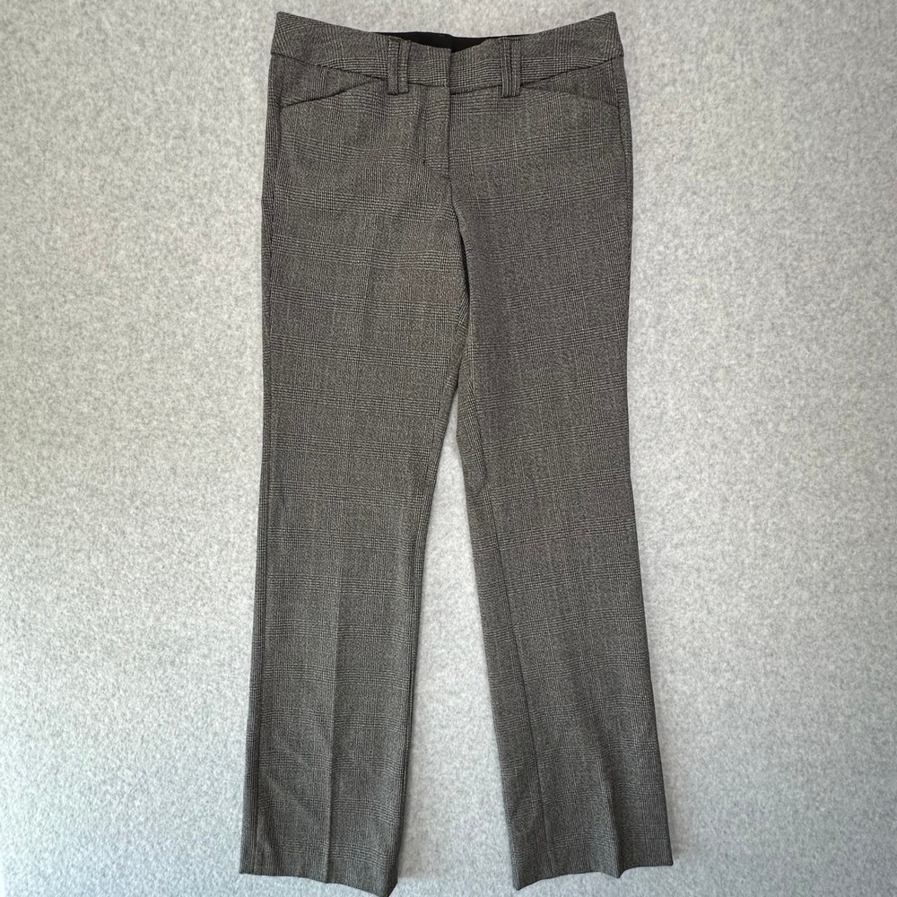 Express Women Glen Plaid Career Dress Pants Gray Size 10‎ NEW